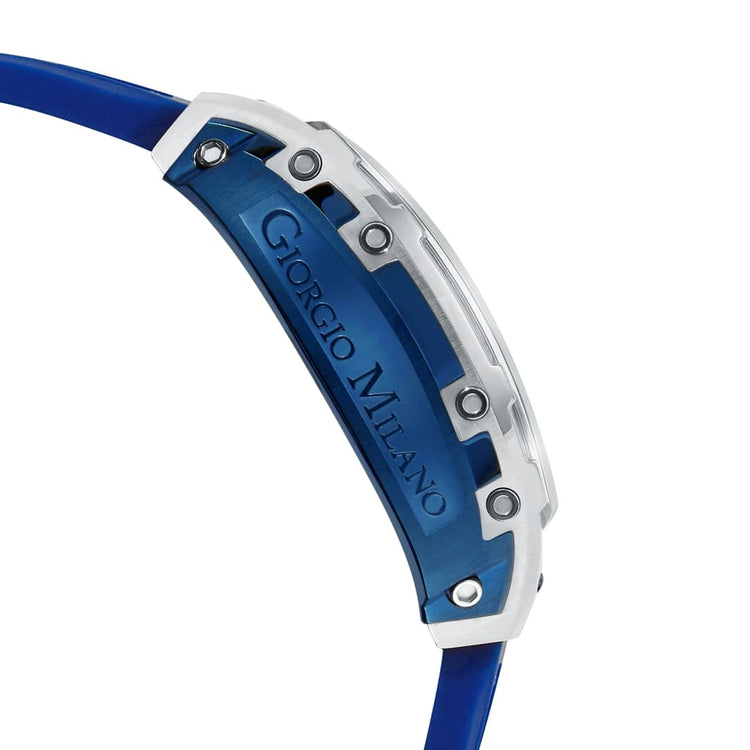 MAESTRO-233 blue logo imprint side detail