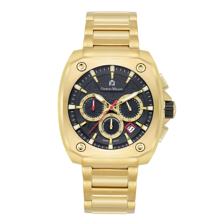 235 (Gold/ Black) Giorgio Milano Watches