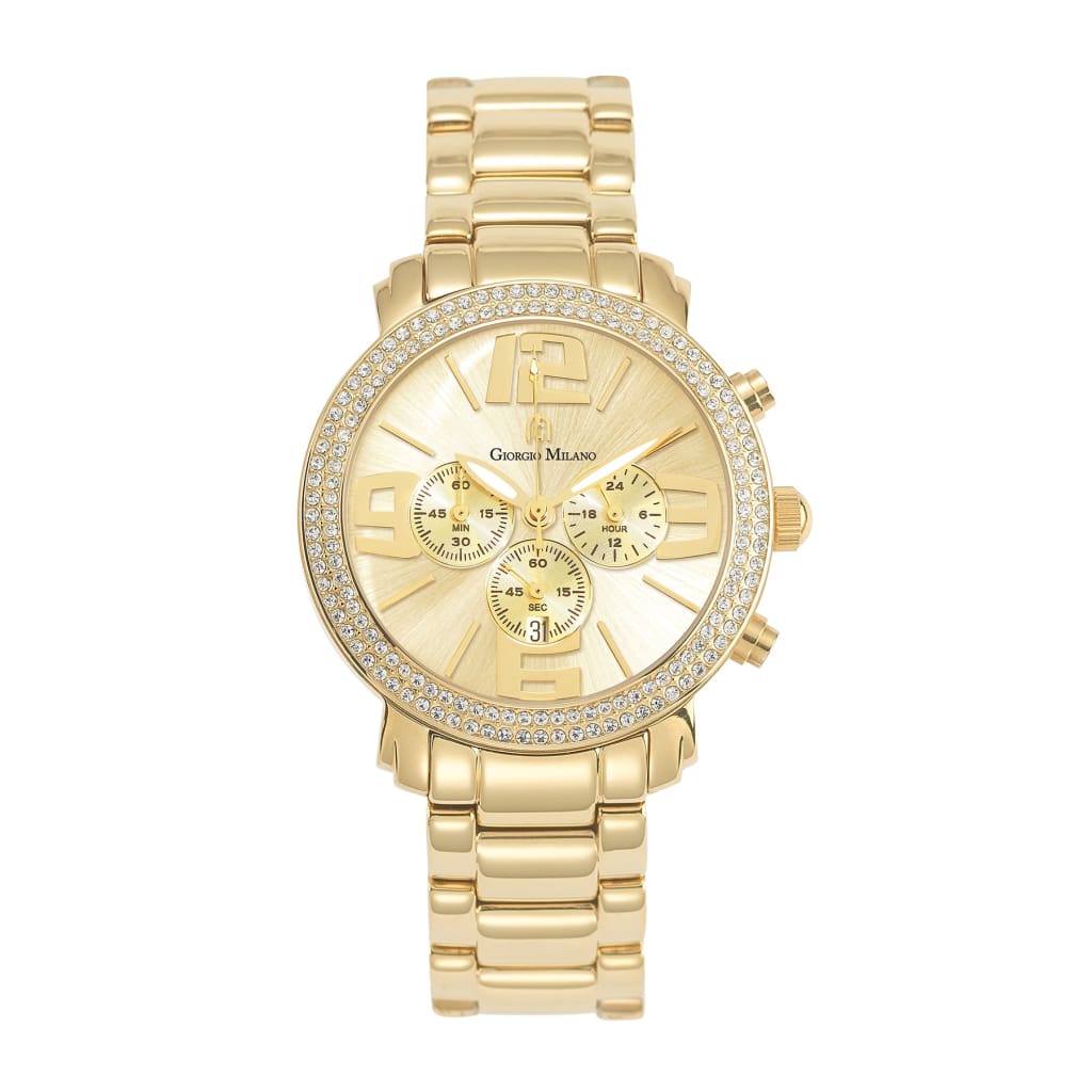 GIORGIA - 766 (Gold/Gold) Giorgio Milano Watches fashion womens chronograph