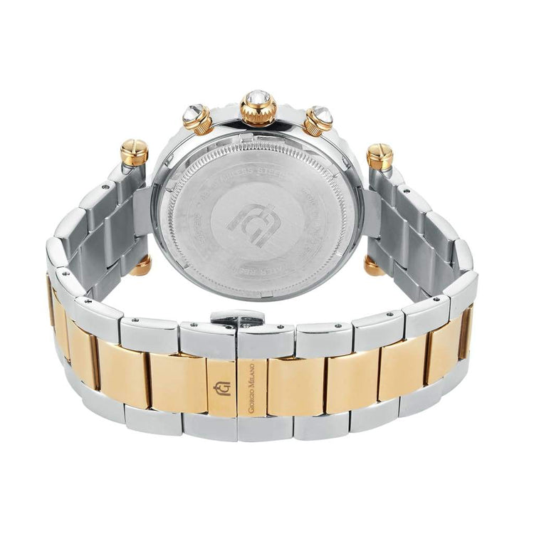 AIDA - 950 rear view case imprint silver with gold accents