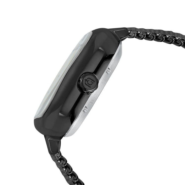 ALFEO - 229 black side detail crown button