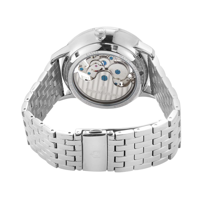 ARTURO - 223 silver rear view ss case exhibition window skeleton watch