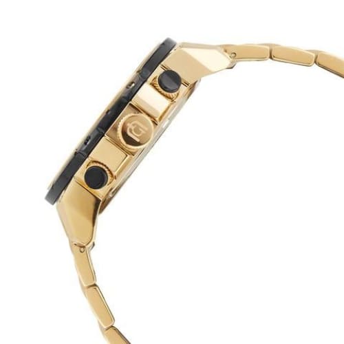 DANILO-206 black bezel and cabochons all else gold