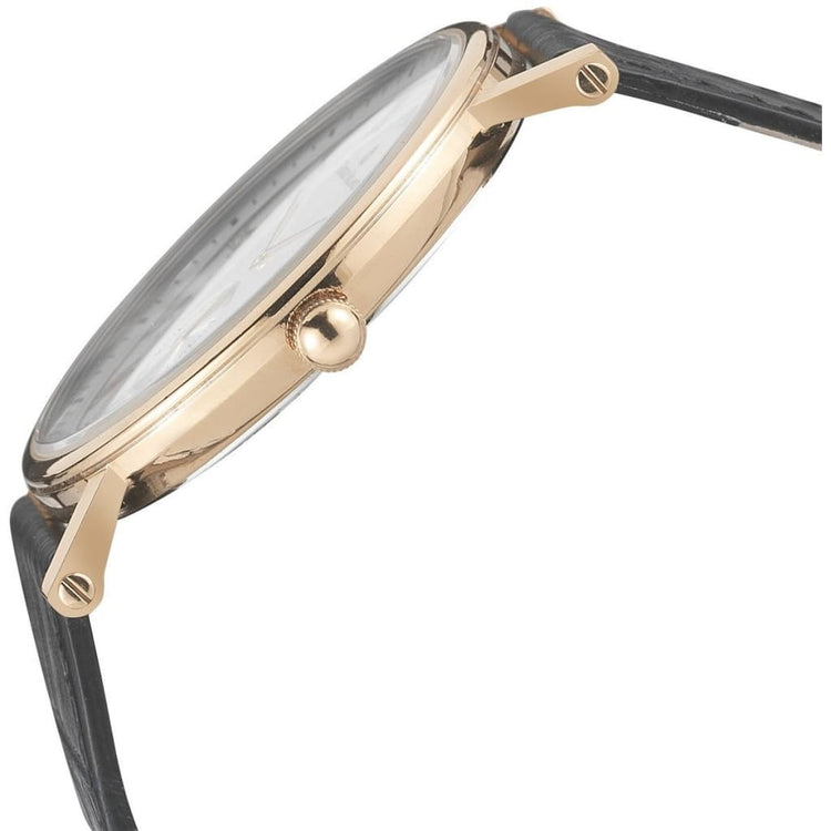ESPIRITO - 856 rose gold case side view slim line crown button detail