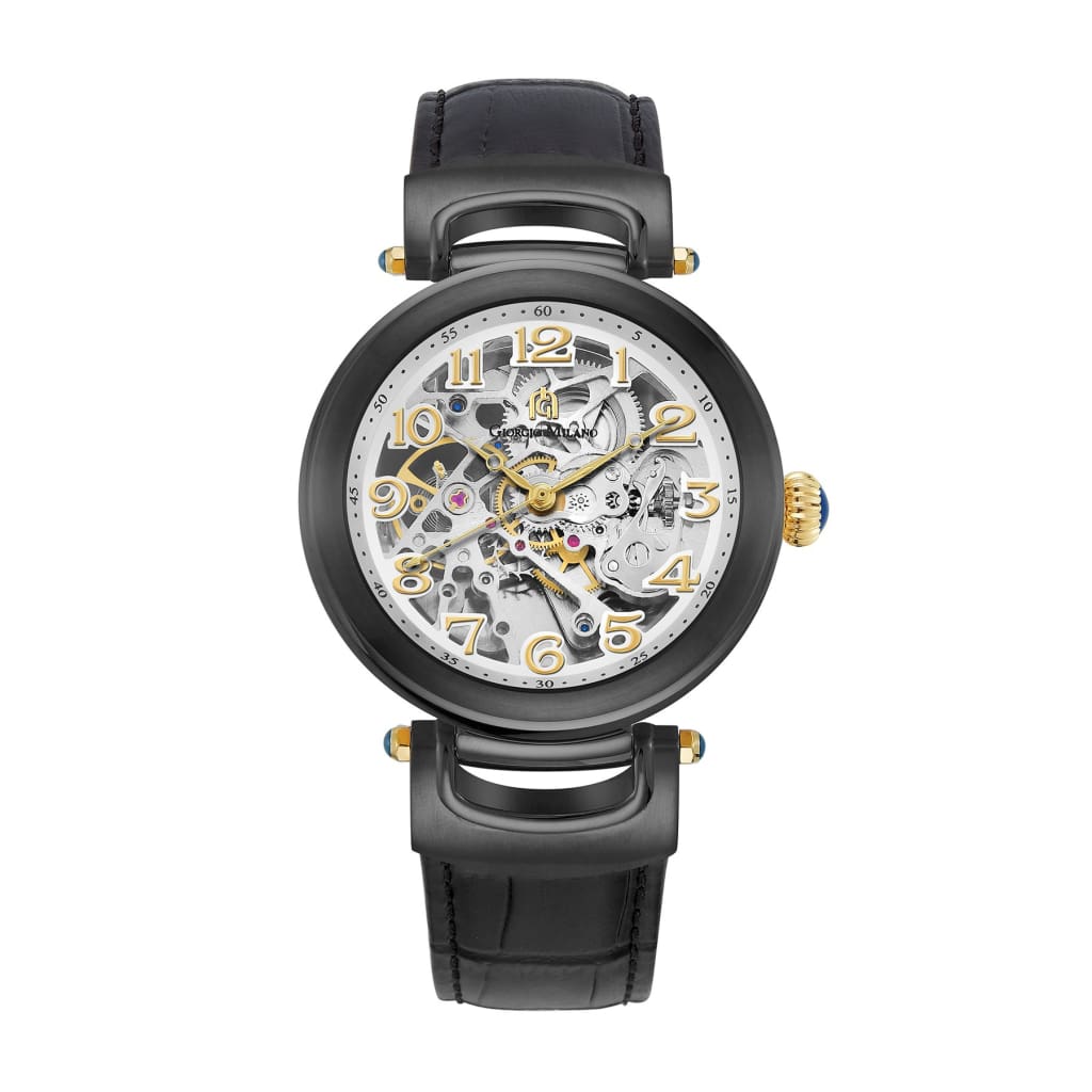 GILDO - 226 Skeleton Watch (Black) Giorgio Milano Watches