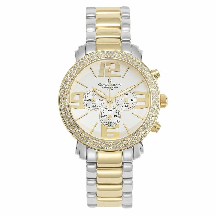 GIORGIA - 766 (Two Tone) Giorgio Milano Watches silver w gold accents
