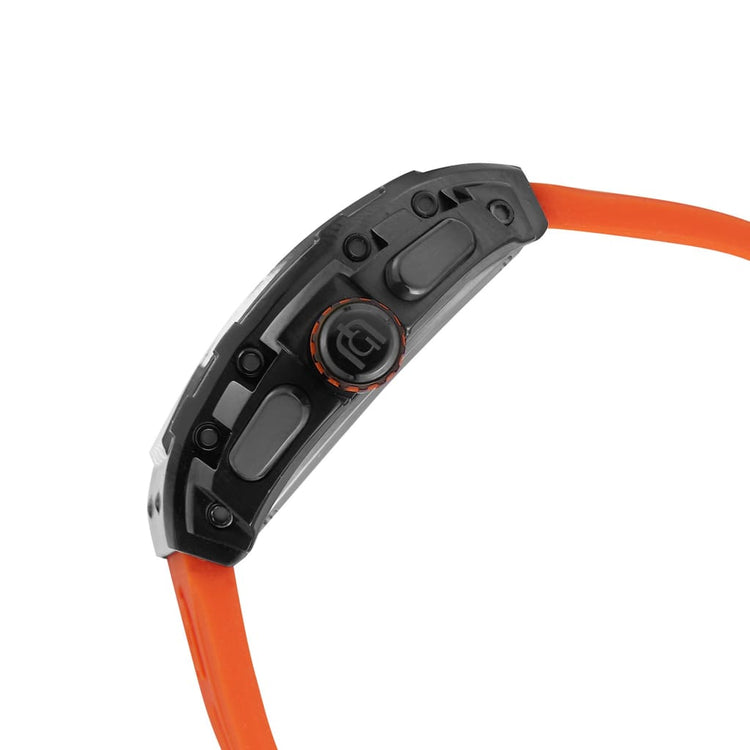 MAESTRO-233 side detail black crown button