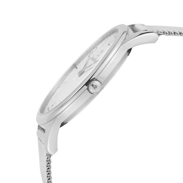 MEGHAN - 987 silver side detail crown button