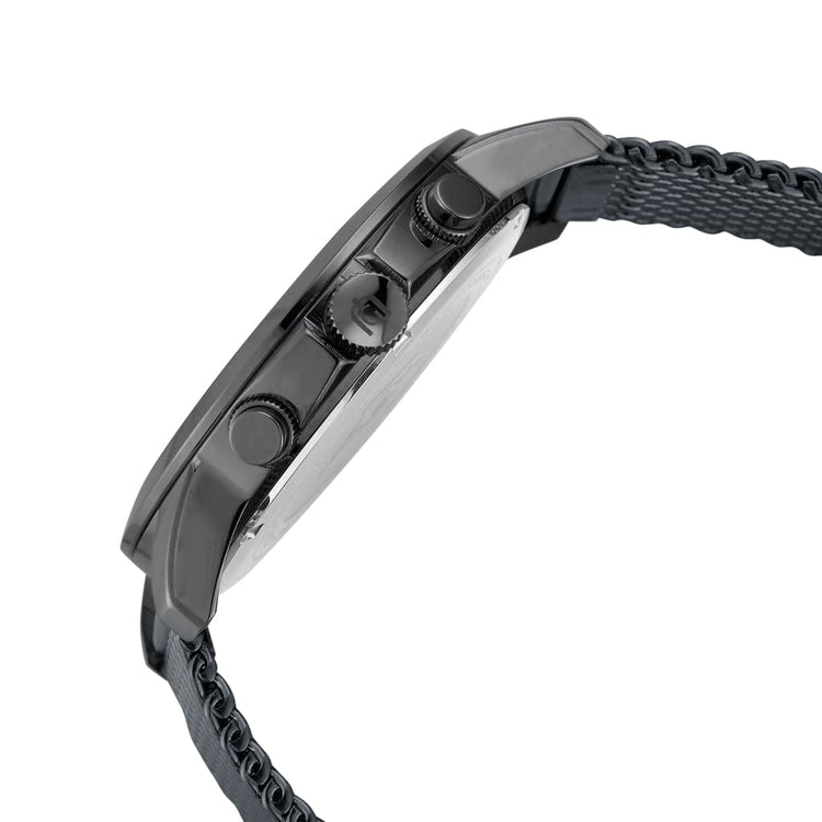 SANTE - 224 side view detail black crown button