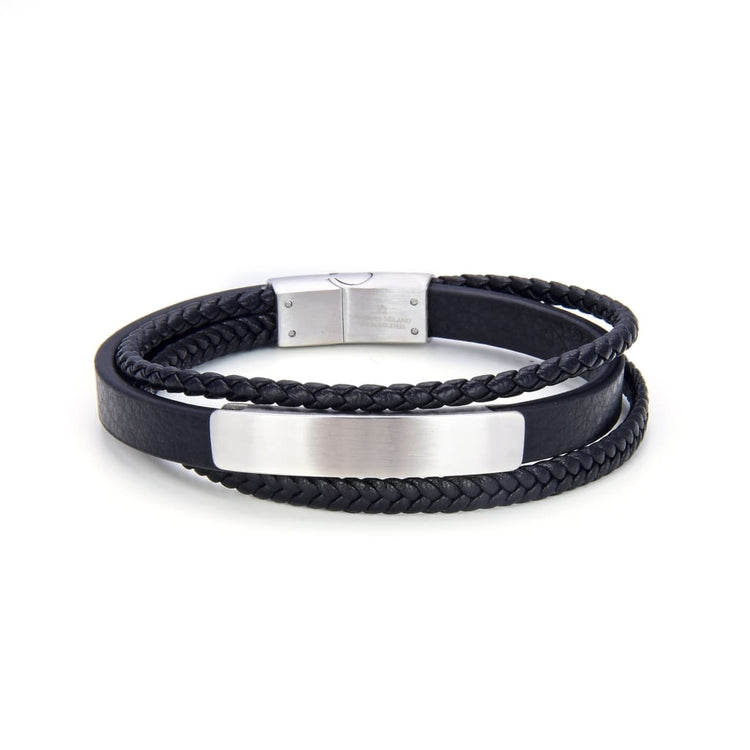 2052 (Silver/Black) Giorgio Milano Bracelets
