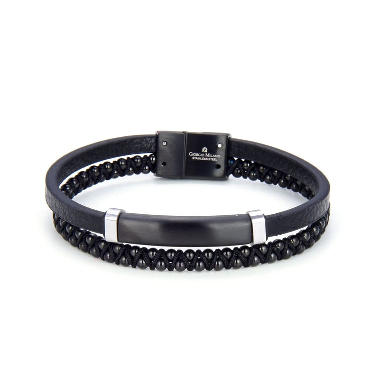 2053 (Black) Giorgio Milano Bracelets