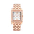 CARINA (Rose Gold) ladies square watch body with crystals