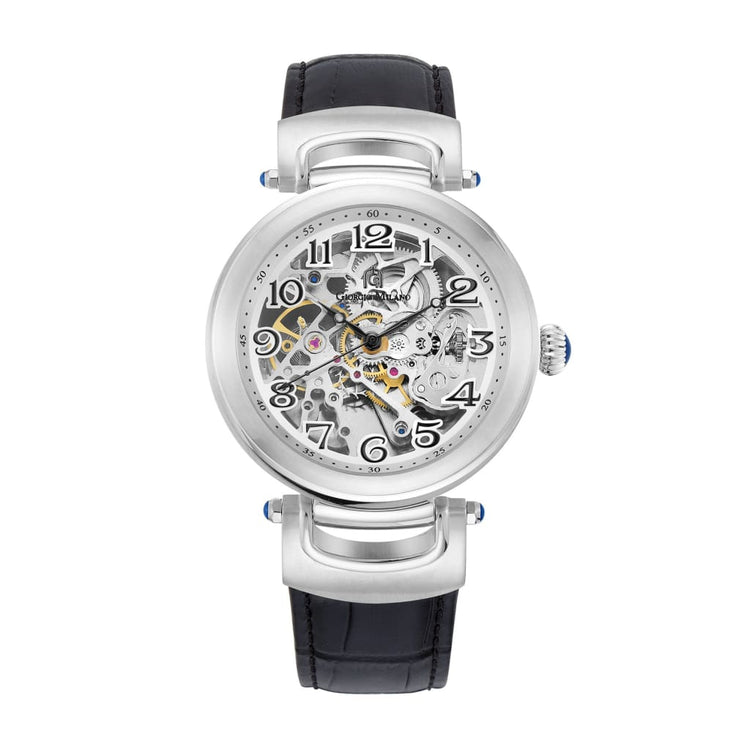 GILDO - 226 Skeleton Watch (Silver) Giorgio Milano Watches