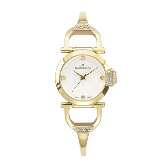  Giorgio Milano Reloj dorado para mujer 'Clara' caja