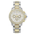 PRISCILL- 839 (Two Tone) Giorgio Milano Watches silver w gold and swarovski crystals